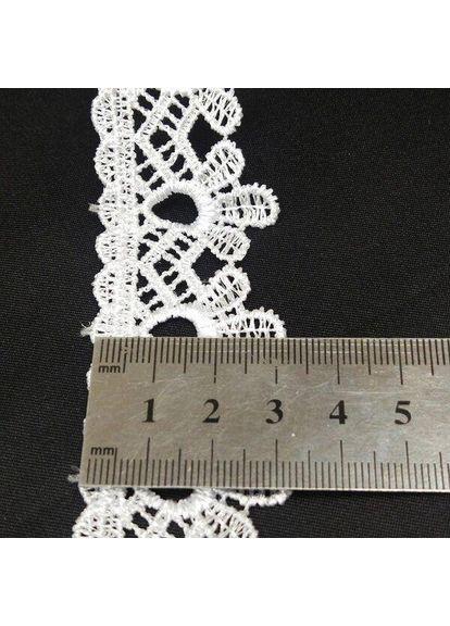 Кружево макраме 3см (13M) Цвет белый (729-24-001) Plus-plus (352745628)