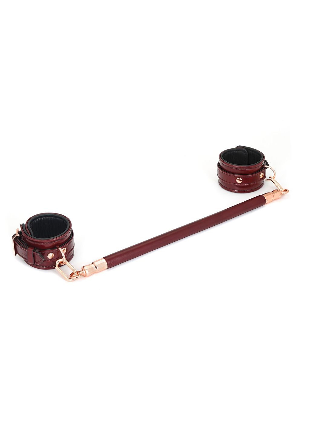 Фиксаторраспорка для ног или рук Wine Red Spreader Bar, дерево + натуральная кожа Liebe Seele (305831313)
