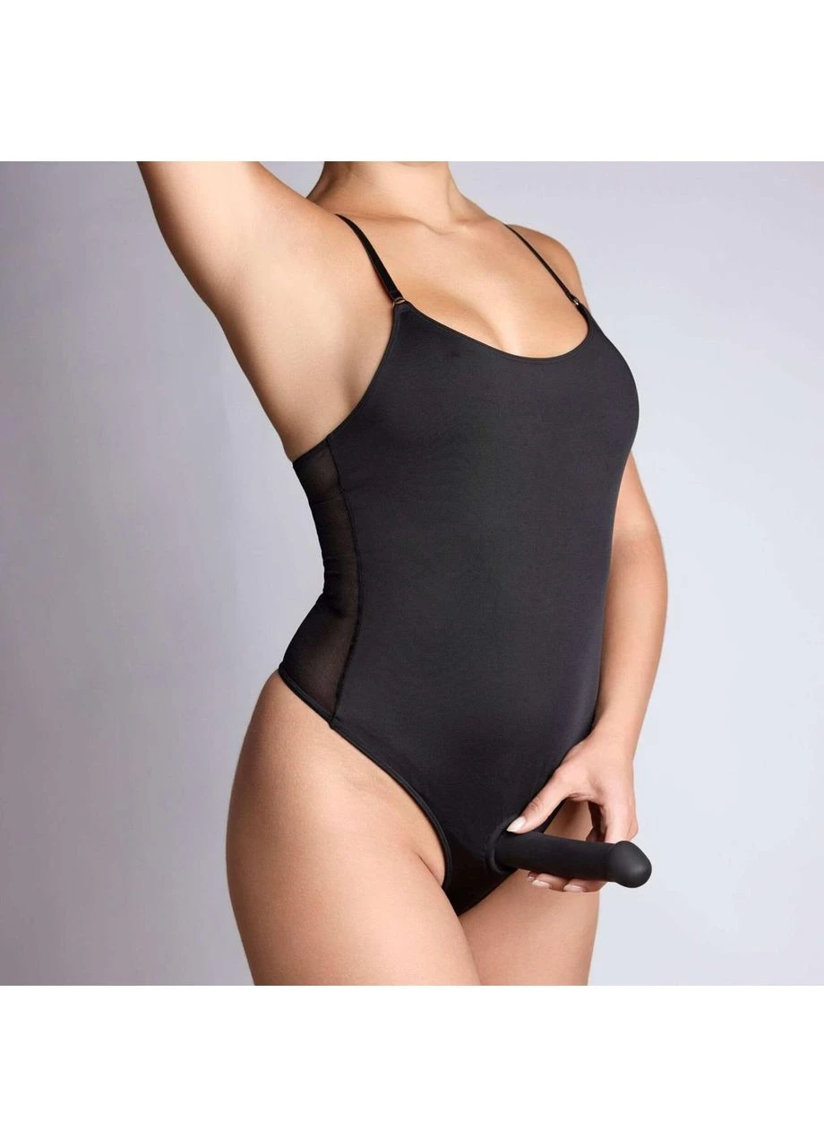 Боди с фиксацией дилдо Harness Body Signature - XS - Black Strap-On-Me (387888620)