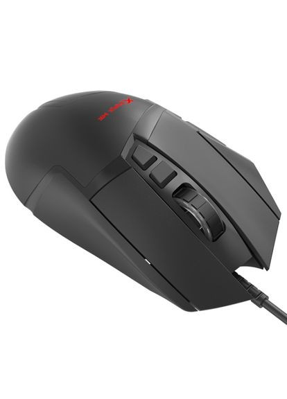 Мишка GM-520, ігрова 12800dpi., 9кн., RGB, високий профіль, чорна XTRIKE ME (314778788)