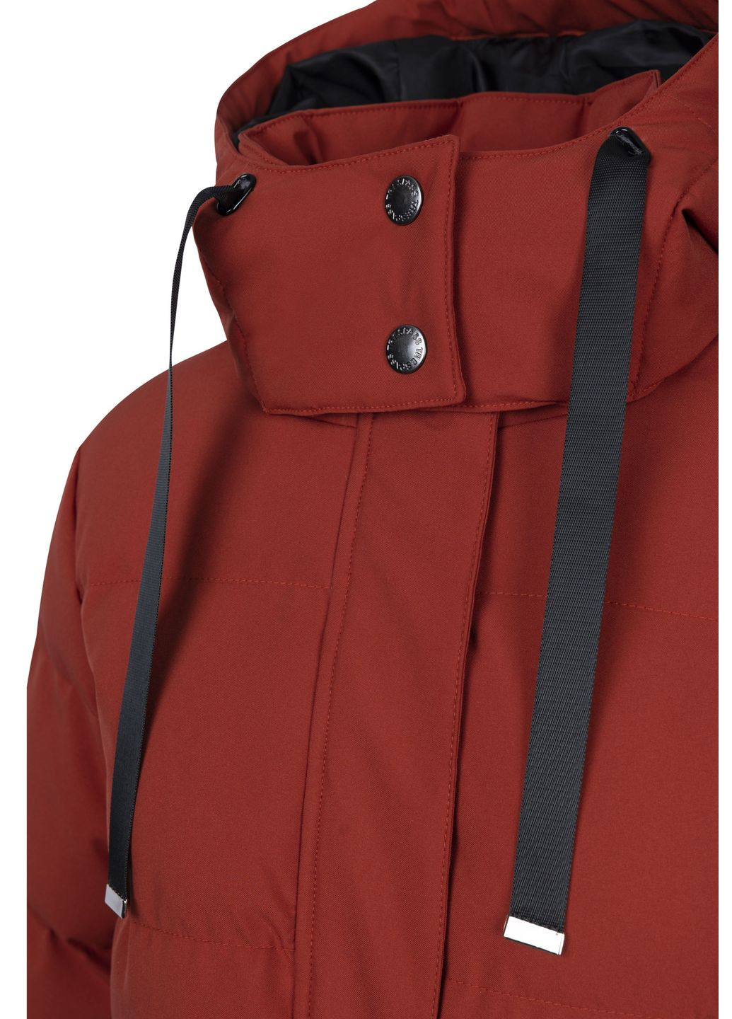 Коричнева демісезонна куртка довга жіноча Trespass