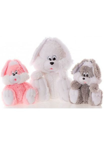 Зайчик Аліна сидячий 110 см рожевий Алина (280915579)