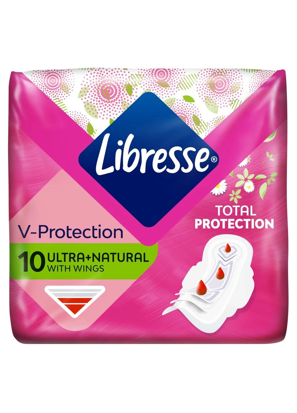 Прокладки Libresse Ultra Normal Aloe Vera & Camomile 10 шт (268146711)