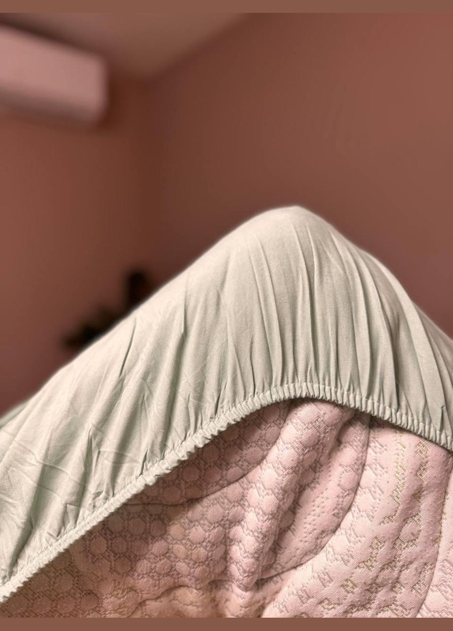 Наматрацник бавовняний двоспальний 160х200 см з бортом (П4К-al-namatrats-001-01) Mency (323160654)