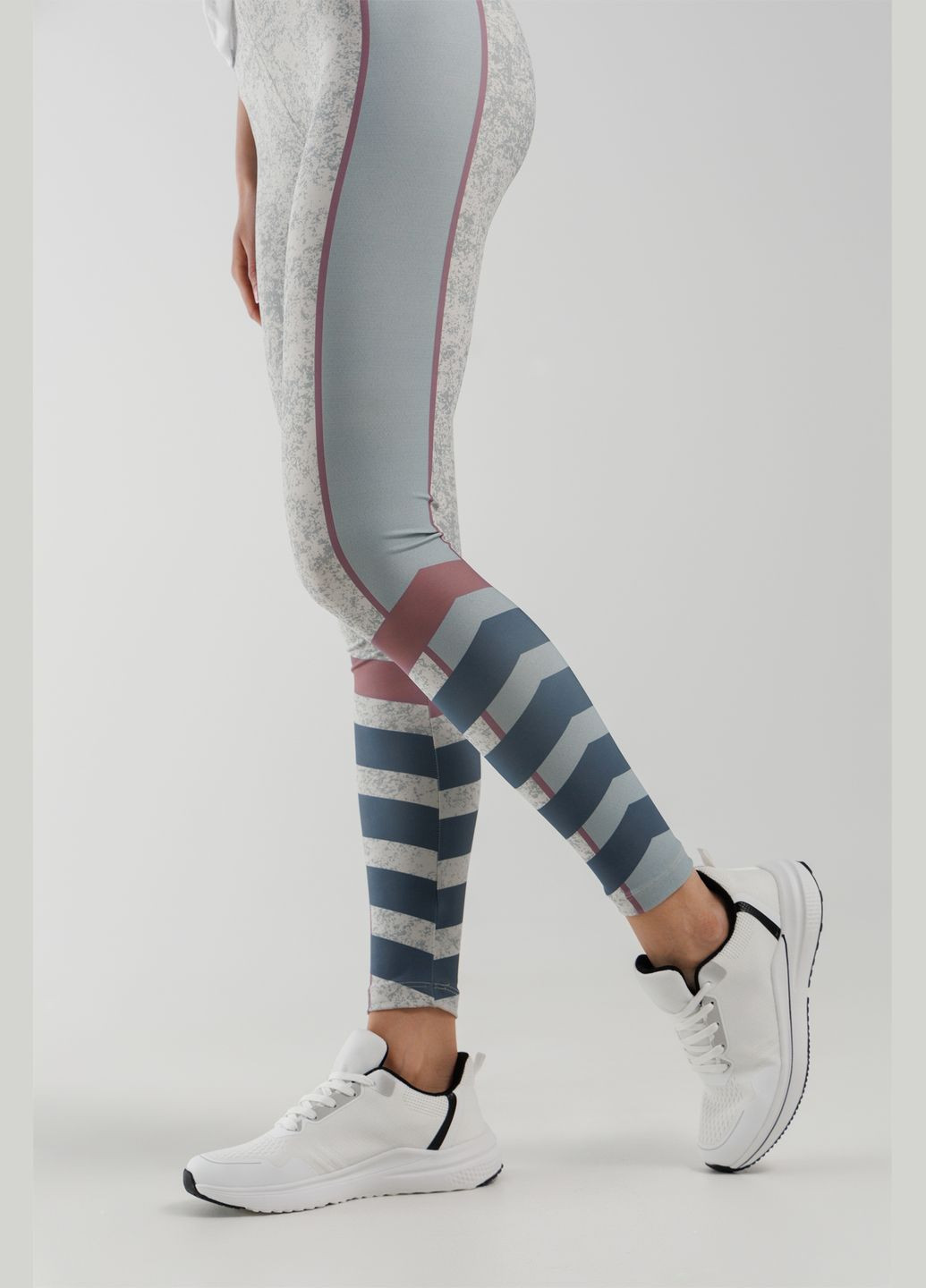 Лосини фітнес жіночі ST0006 Світло-сірий Speed life (316000711)