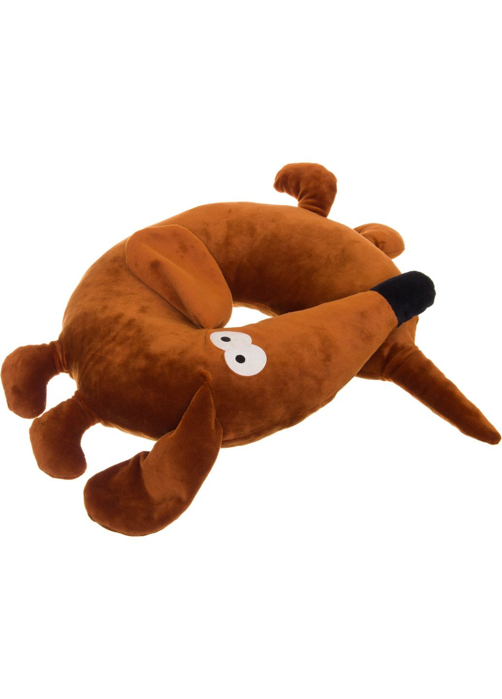 Игрушка Подушка "Собака Шоколад" под шею Анна (291457020)