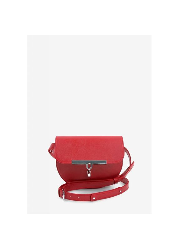 Поясная сумка женская кожаная через плечо Bridget красная The Wings (302008452)