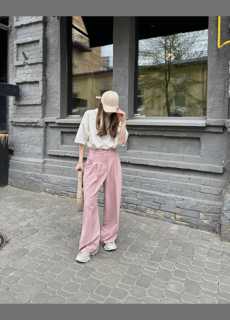 Базовая футболка женская из хлопка T-shirt oversize JUGO SLOBO - (291418068)