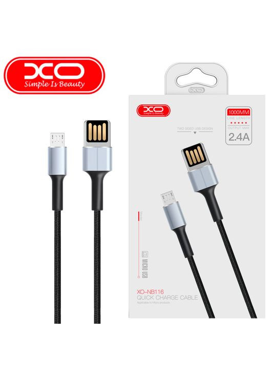 USB кабель NB116 micro USB 1m XO (346508848)
