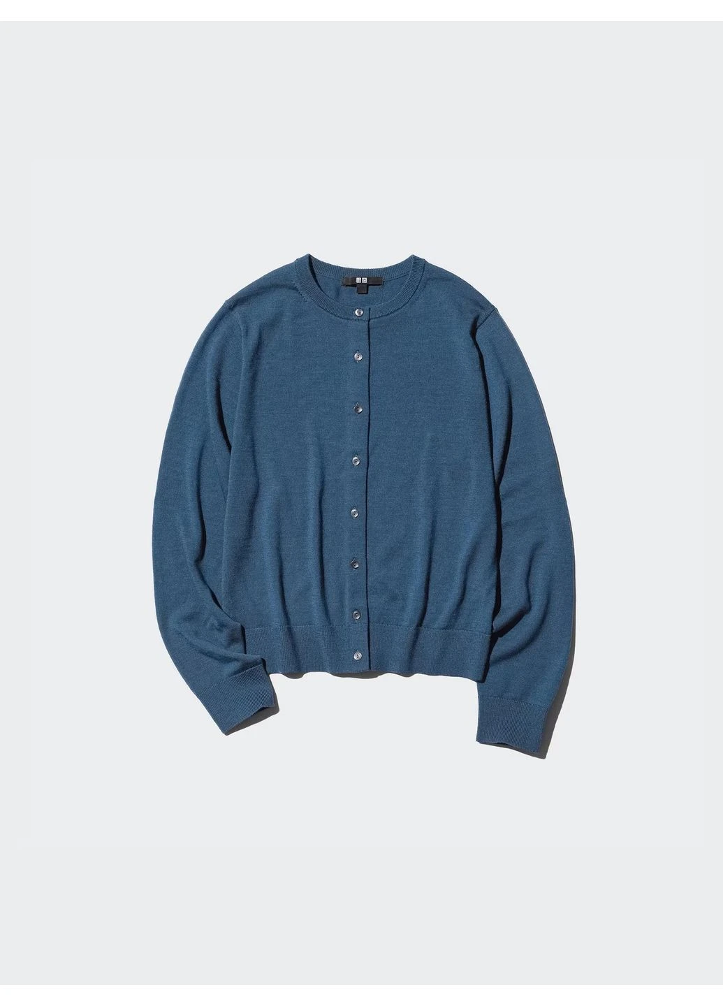 Синий кардиган Uniqlo