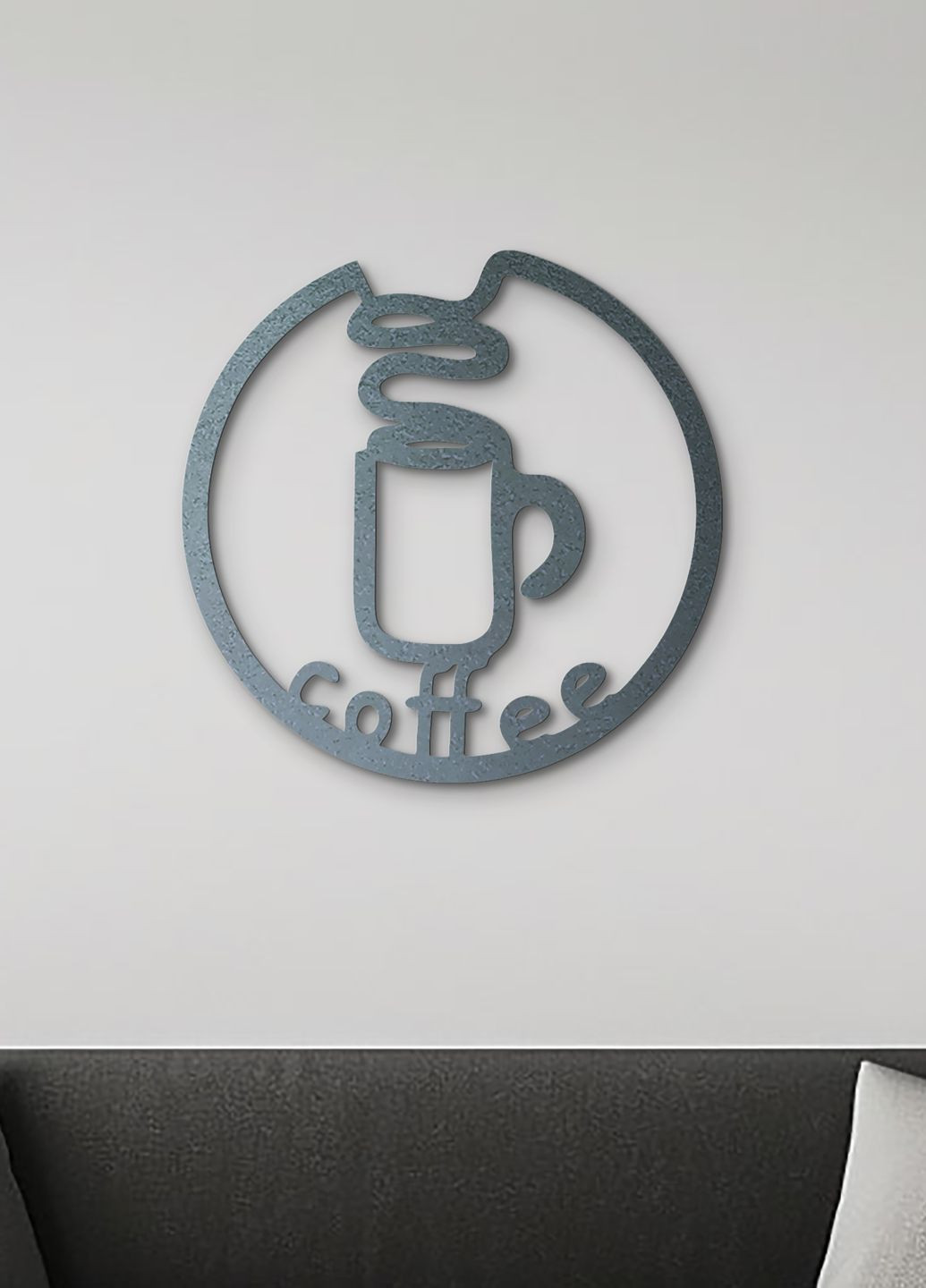 Настінний Декор в кімнату, Сучасна картина для інтер'єру "Дріп кава", стиль лофт 70х70 см Woodyard (291843154)