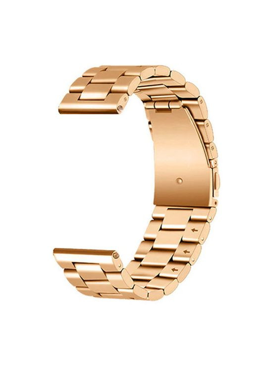 Металлический ремешок для часов Huawei Watch GT / GT Active 46mm Rose Gold Primo (262296284)