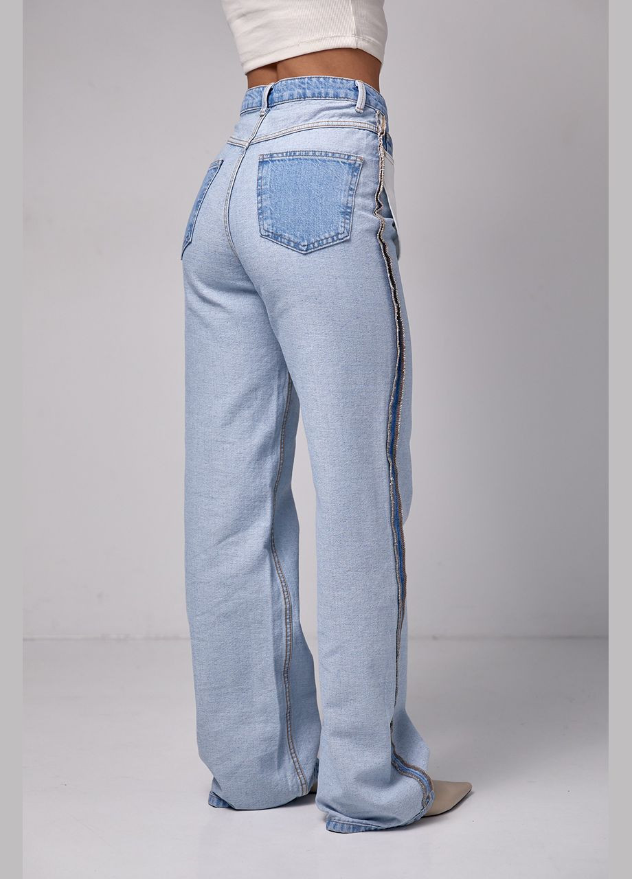 Жіночі джинси з ефектом 3212 Lurex - (292253005)