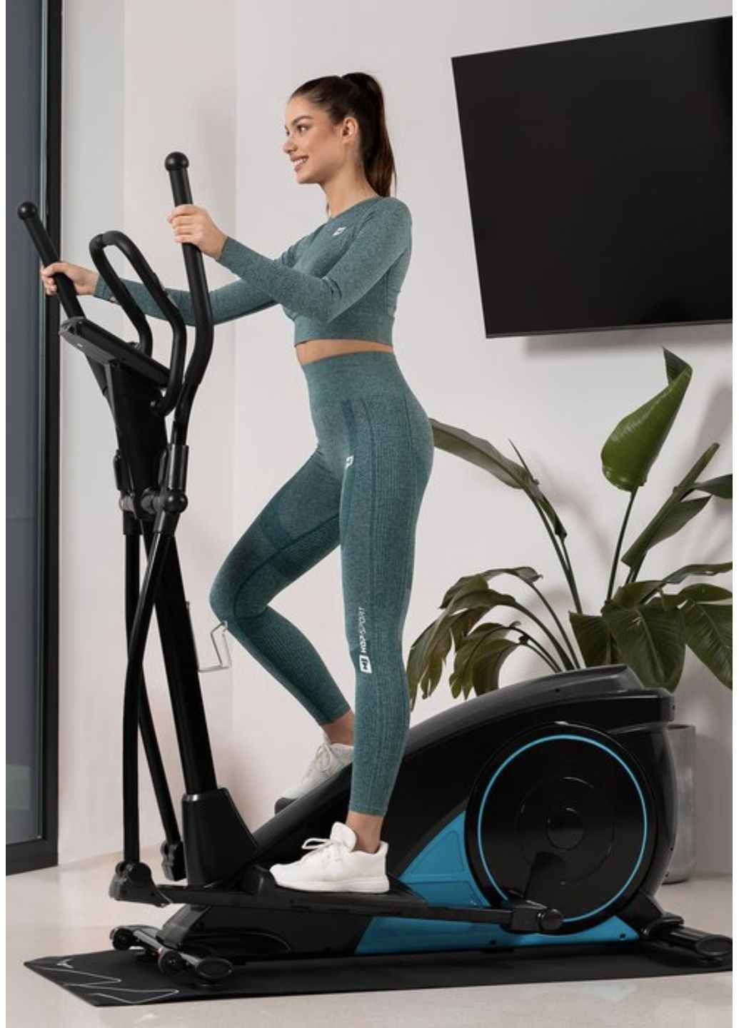 Орбітрек HS-060C Blaze синій iConsole+ Hop-Sport (361951450)