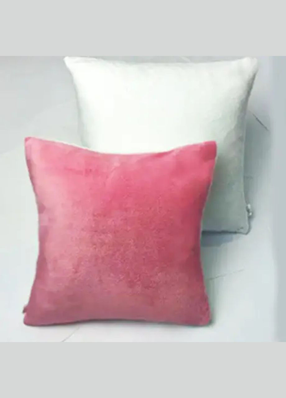 Подушка з принтом "А є шанс, що тут вино?" (19543) рожевий No Brand (351591561)