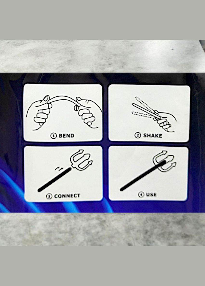 Игрушка Неоновая палочка светится Glow Skull: Череп (GlowSkull) MIC (362433997)