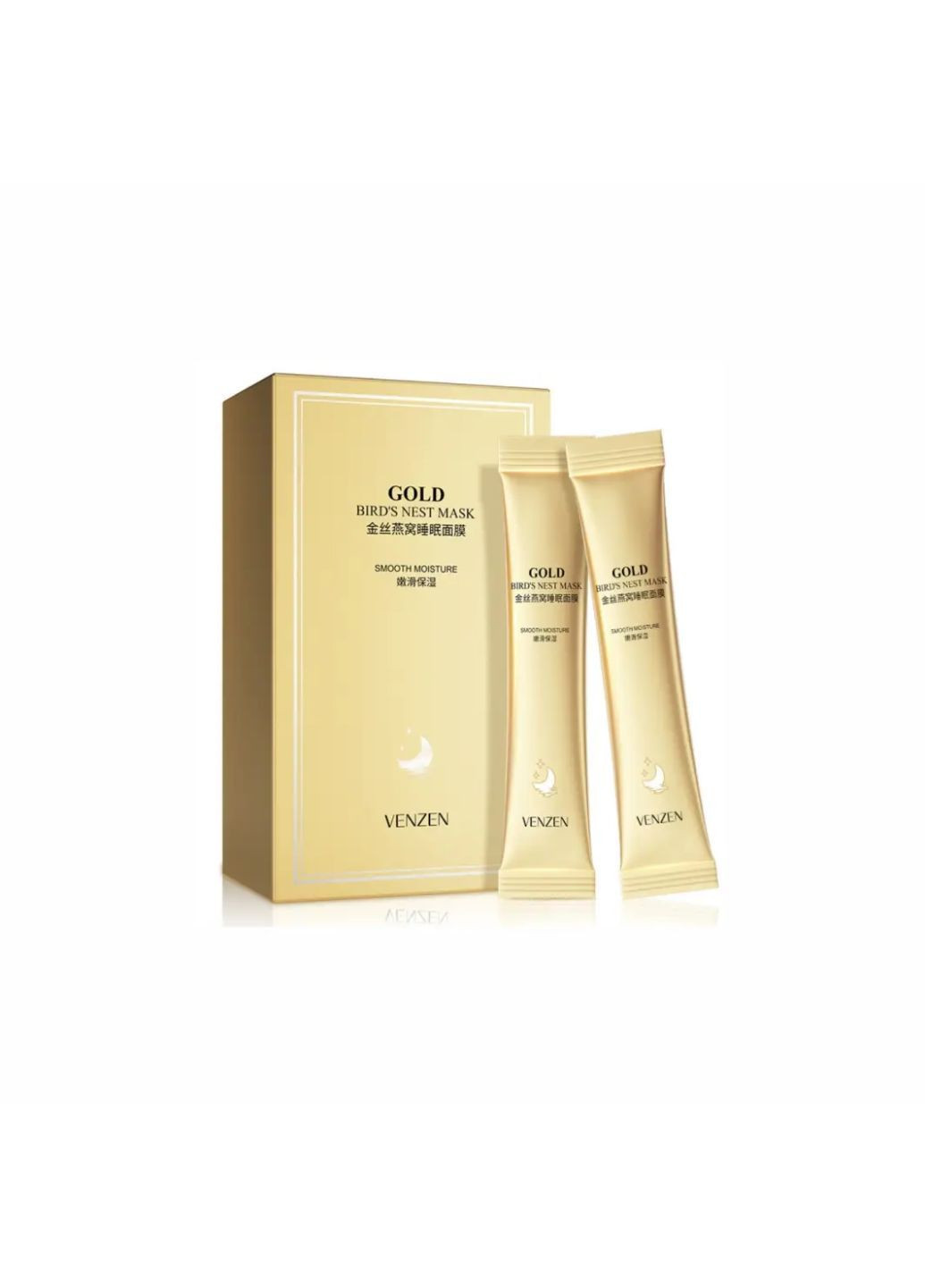 Нічна маска для обличчя Gold Bird`s Nest Mask, 20 сошеток по 4 мл Venzen (291161806)