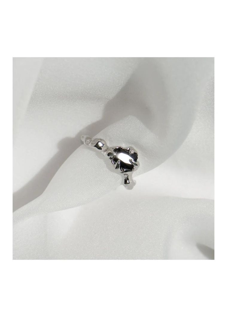 Асиметрична каблучка з чорним каменем регулюється розмір фентезійний гранж стиль для підлітка панк колечко класичне аніме y2k No Brand (361849854)