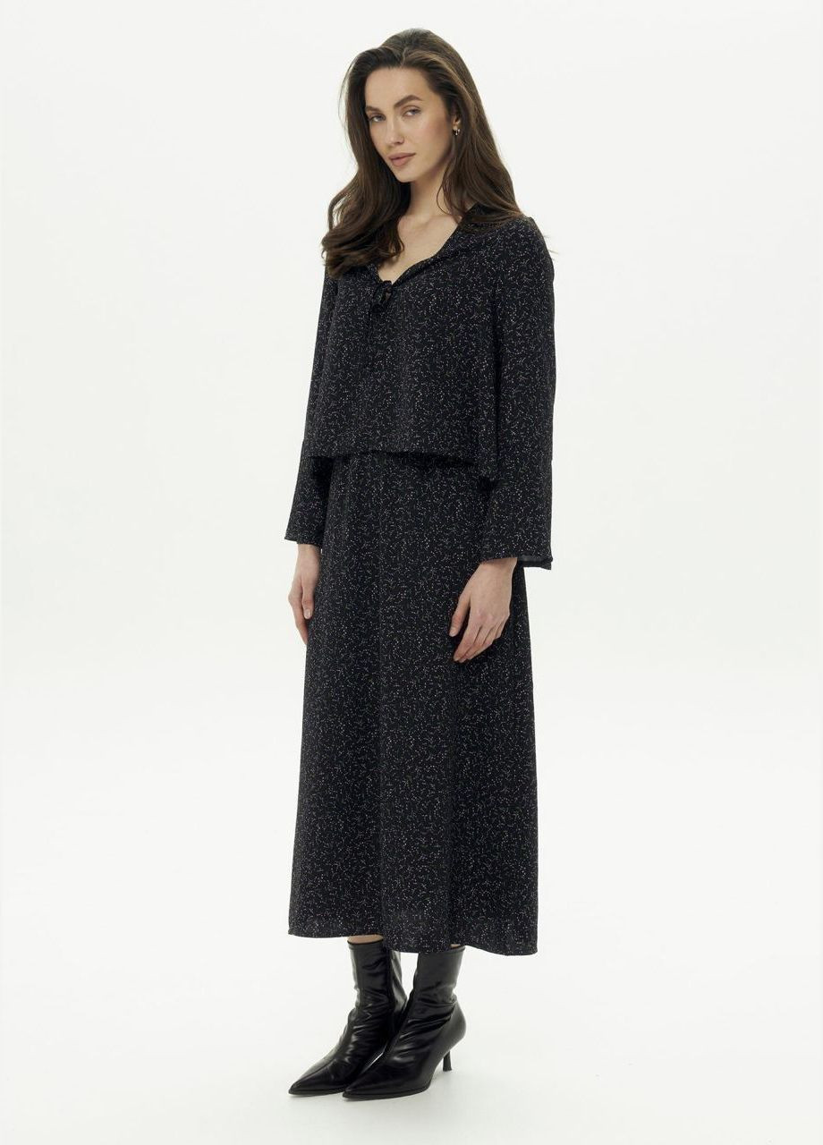 Чорна жіноча блузка SK