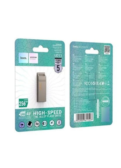 Флеш-накопичувач USB UD13 Clever USB3.2 USB flash drive 256GB Hoco (388766986)