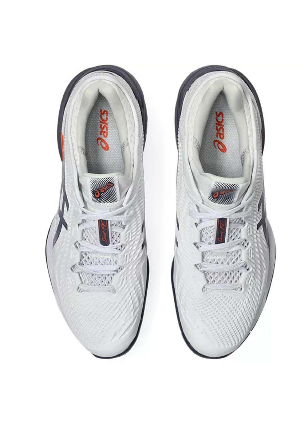 Комбіновані Осінні чоловічі кросівки court ff 3 all court білий помаранчевий Asics