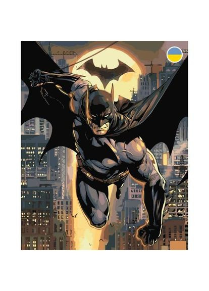 Картина по номерам "Бэтмен" 40x50 см Origami (361420685)