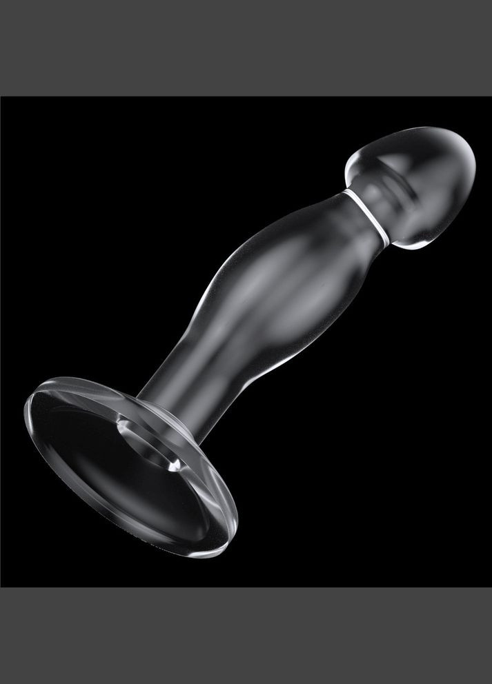 Анальний корок — Flawless Clear Prostate Plug 6.5" Drive Clear Lovetoy (322185225)