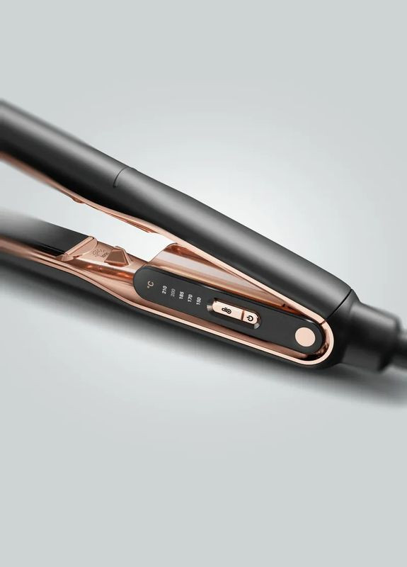 Випрямляч Thermocare Ultimate Experience, темп.режимів-5, 150-210С, дисплей, кераміка, чорно-золотий Rowenta (314928576)