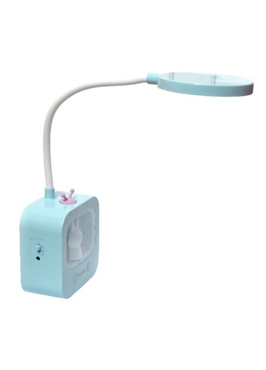Настольная лампа светодиодная с аккумулятором 1943 2.5 W 24 LED сенсорное управление Голубая More 1943 blue (302244515)