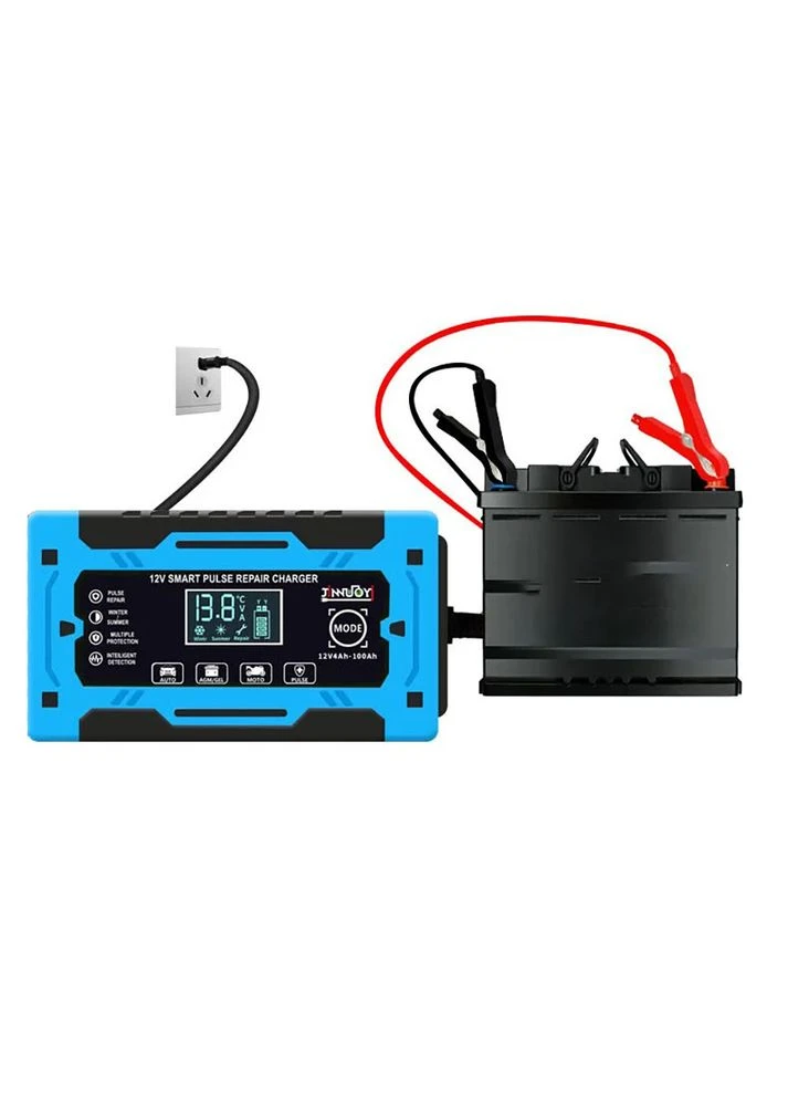 Зарядное устройство для аккумуляторов 12V, 10A / Зарядка для аккумулятора / Зарядное импульсное устройство для АКБ AGM (350199523)