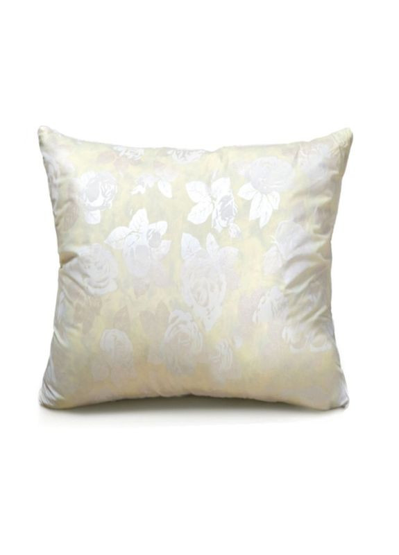 Наперник для подушки из перьев и пуха Тик 45х45 см кремовая Роза No Brand (325864706)