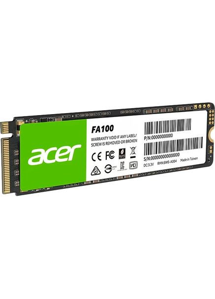 SSD накопитель 256GB FA100 M.2 2280 NVMe 1.4 Retail (BL.9BWWA.118) Acer (323100614)