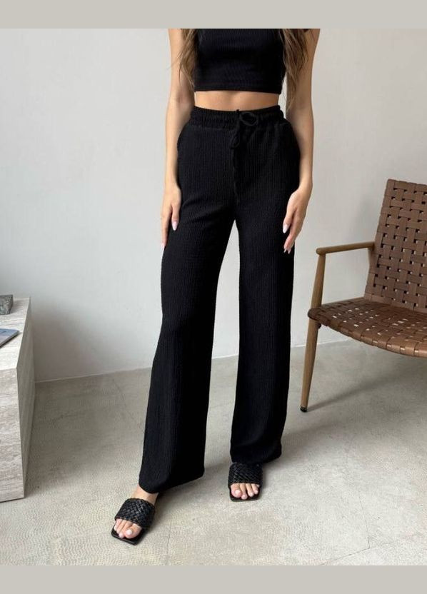 Брюки палаццо Ткань: Vaflinè (Турция) No Brand (332955308)