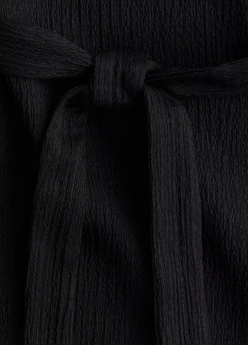 Комбінезон H&M однотонний чорний кежуал