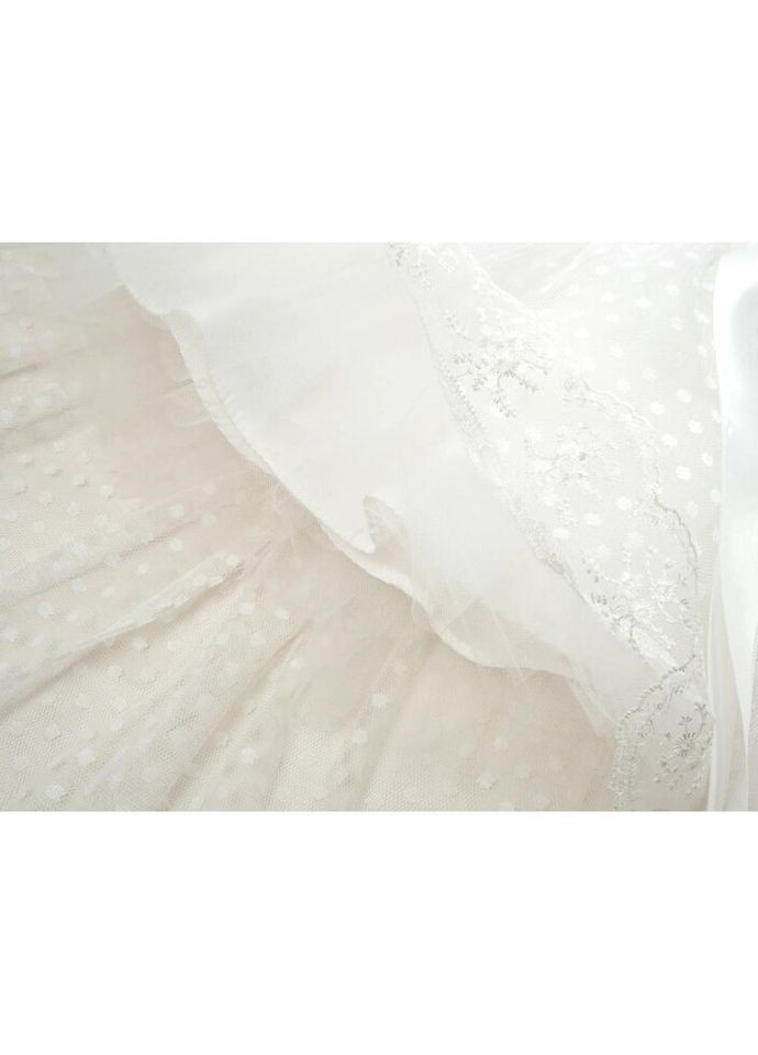 Комбинированное платье tivido праздничное с украшением (1865-92g-cream) Breeze (300624849)