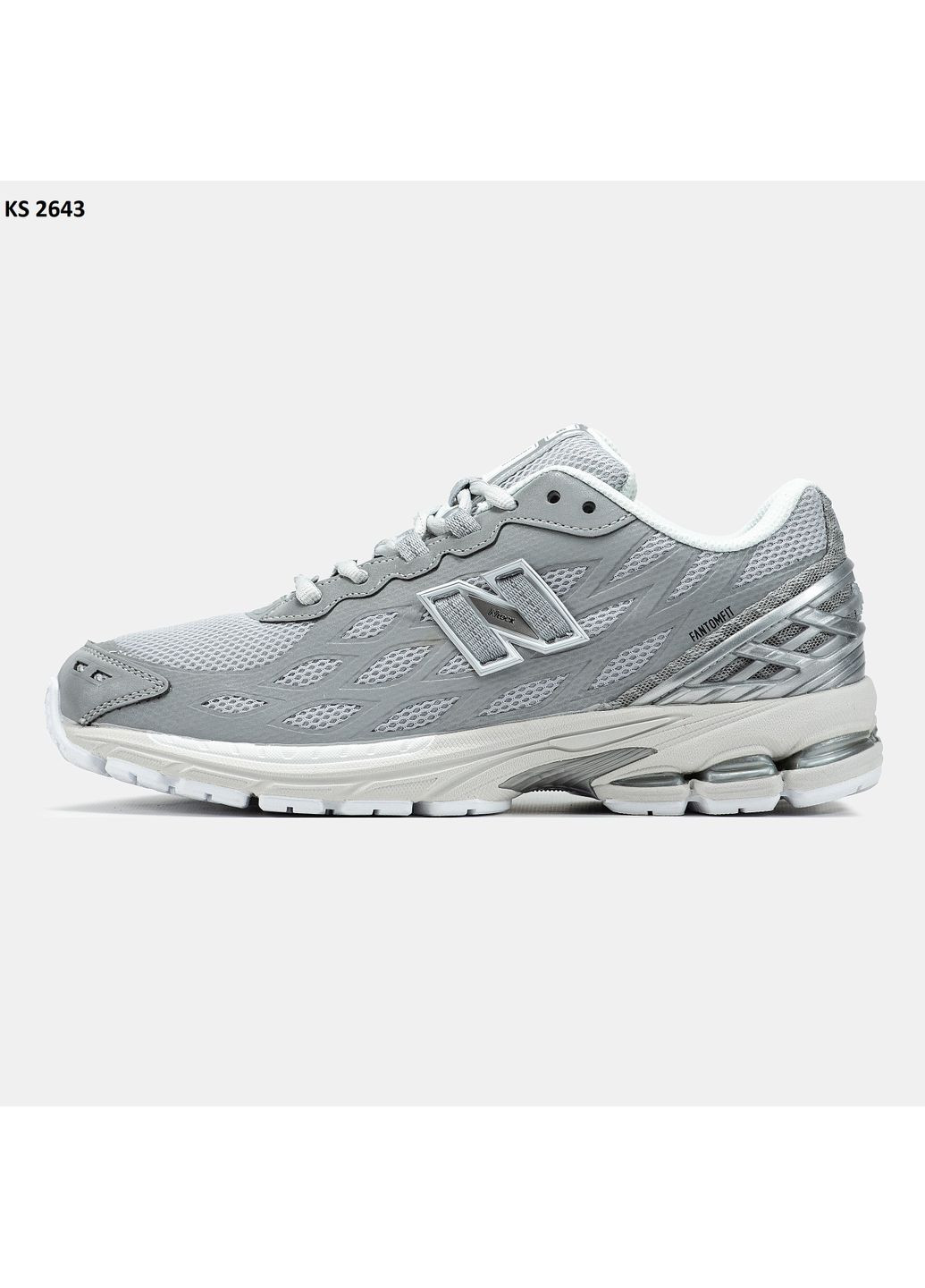 КРОССОВКИ ЖЕНСКИЕ NEW BALANCE 1906R FANTOMFIT GRAY НЬЮ БЕЛАНС 1906R No Brand серые демисезоны (367169814)