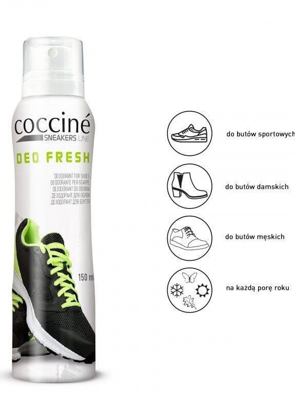 Дезодорант для взуття з іонами срібла. 150 мл Coccine DEO FRESH (312987513)