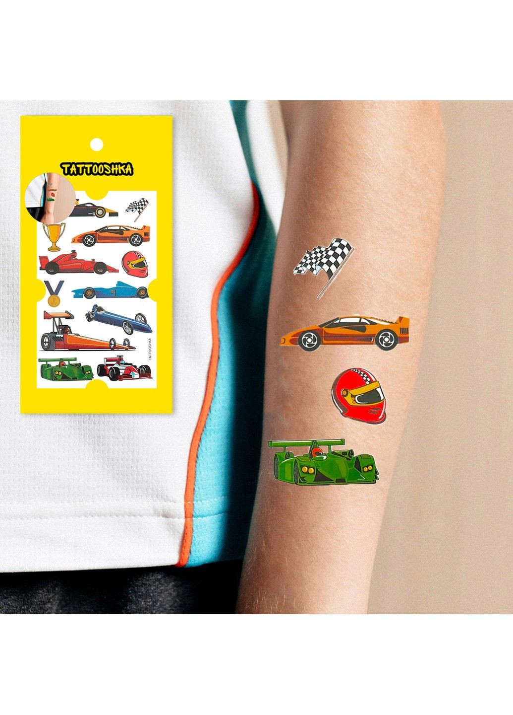 Тату набор "Гонки" Tattooshka (304063367)