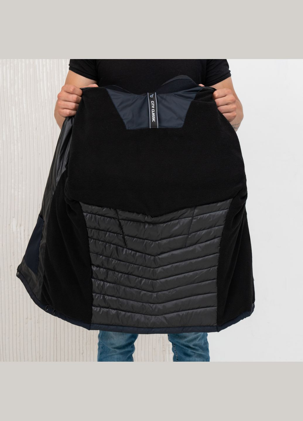 Оливковая (хаки) демисезонная демисезонная мужская куртка большого размера SK