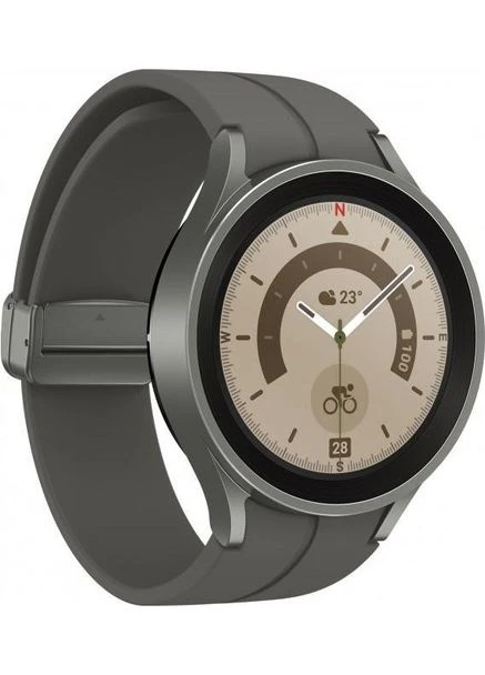 Смарт-часы Galaxy Watch 5 Pro 45mm Titanium (SM-R920NZTASEK) Samsung (391472608)