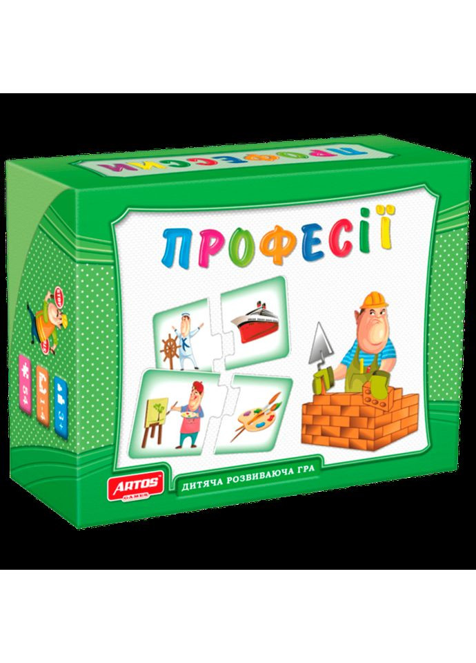 Развивающая игра премиум Профессии 0499ATS Artos Games (365641720)