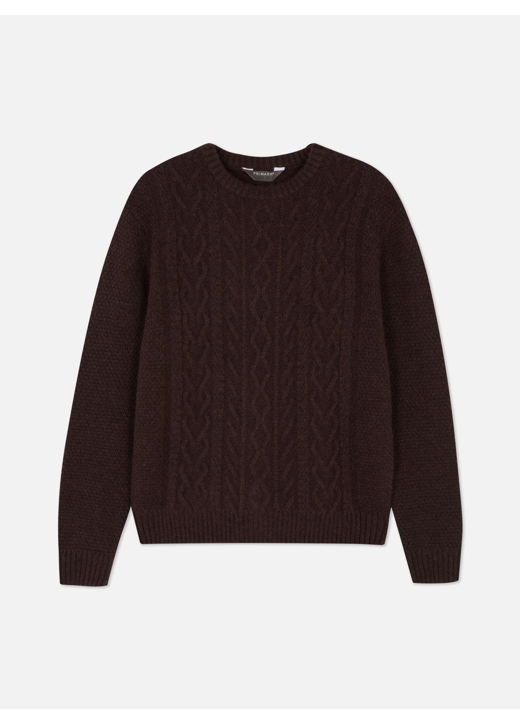 Темно-коричневый джемпер зима,темно-коричневый, Primark