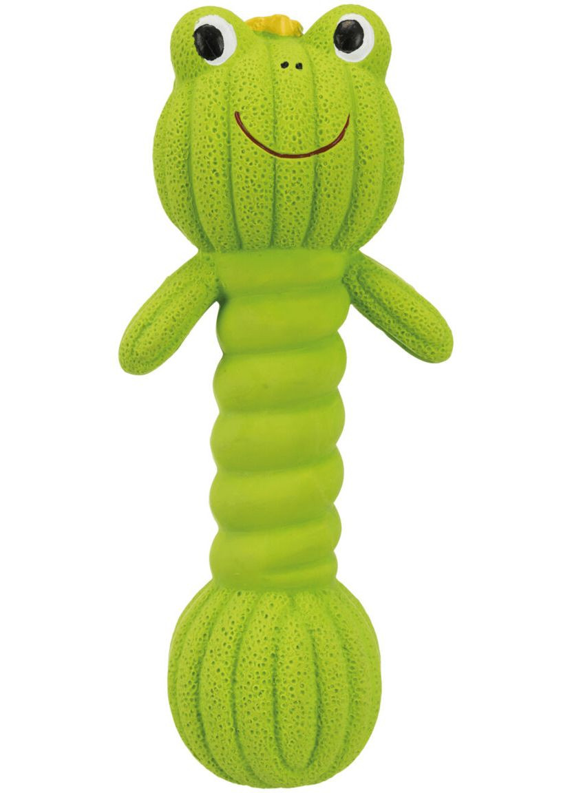 Іграшка для собак Гантель-Жаба латекс 18 см (4011905344843) Trixie (329993713)