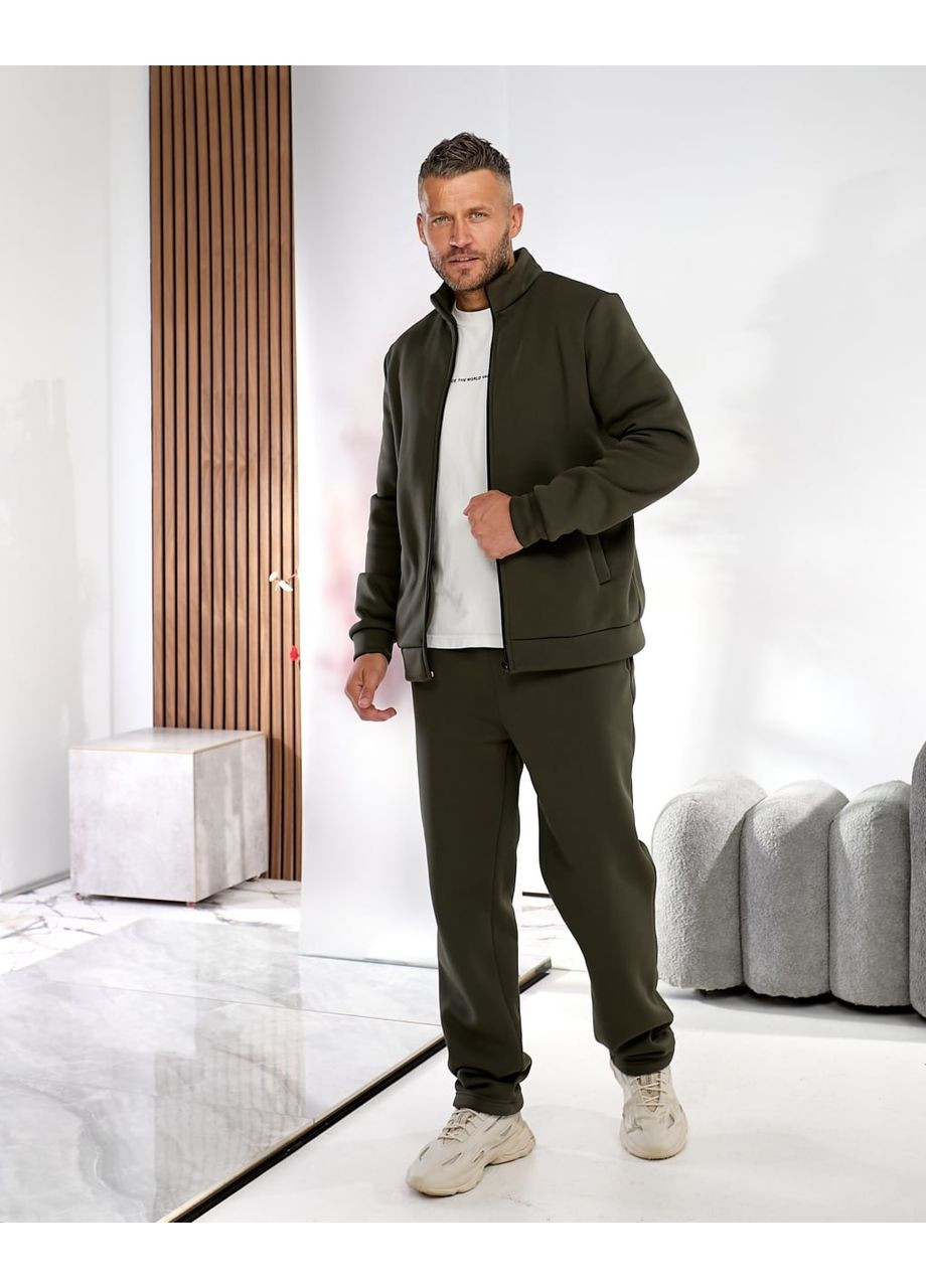 Мужской спортивный костюм на флисе "Street Force" – Размерная сетка в описании. DK/DL Мода без кордонів (360573694)