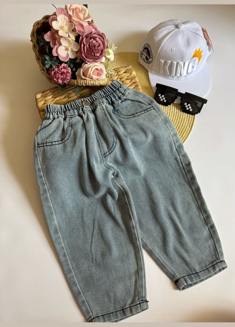 Джинси для хлопчика Best колір блакитний 10771 No Brand (327818602)