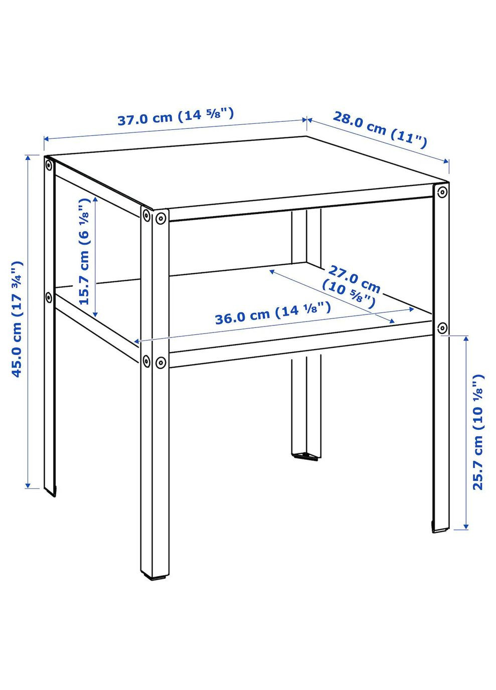 Придиванний столик IKEA (271122398)
