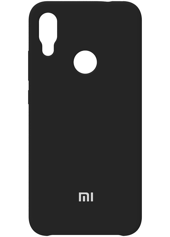 Чехол-накладка Silicone Case Xiaomi Redmi Note 7 Black Toto (301469592)