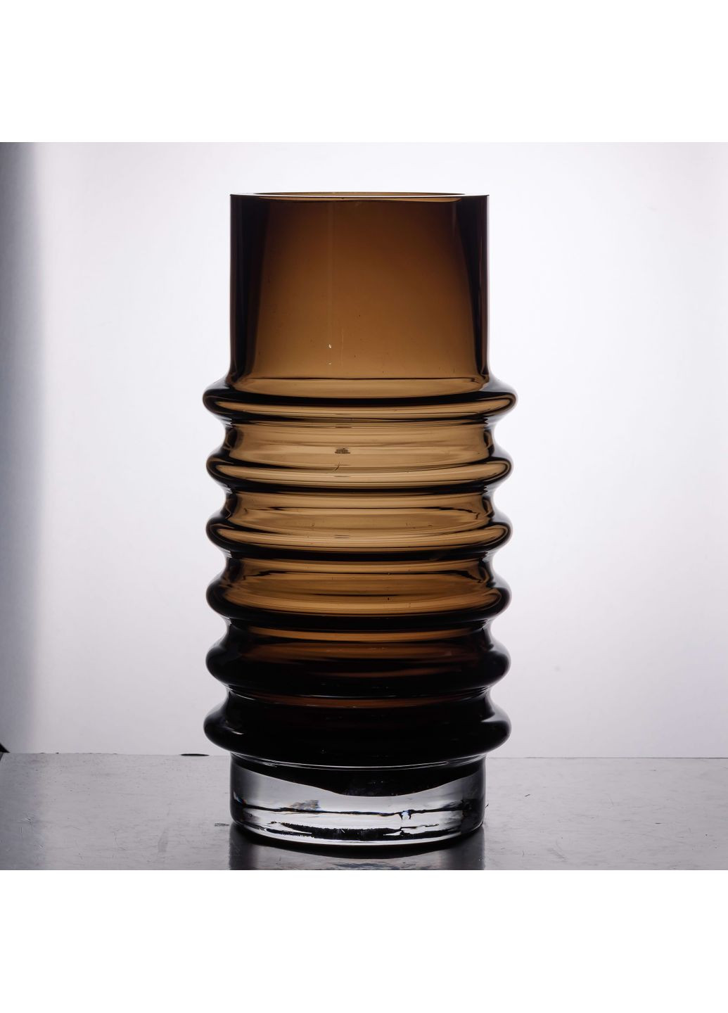 Ваза для квітів Flower Season скляна у Вінтажному стилі 31 см чорна HP-10-23 No Brand (348467697)