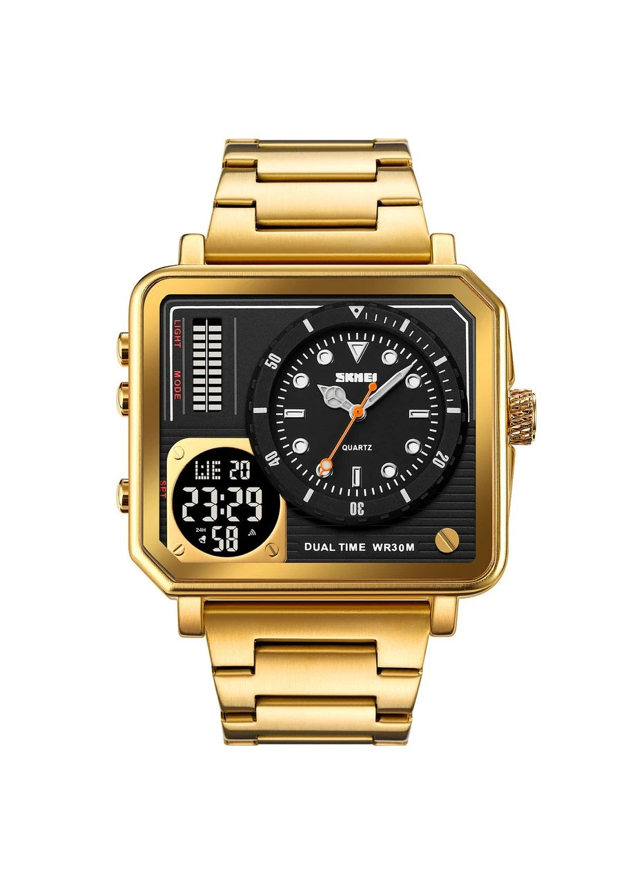 Чоловічий наручний годинник 2025GD Gold Skmei (387406383)