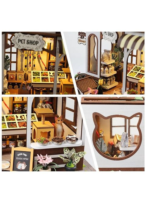 Румбокс Зоомагазин інтерьерний конструктор Pet Shop TSZH218 No Brand (362452743)